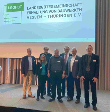 Organisatoren und Referenten (v. l.): Jan Rassek, Dr. Melanie Merkel, Prof. Dr. Udo Wiens, Stefan Kraska, Christoph Störger, Heiner Stahl und Hartmut Schwi