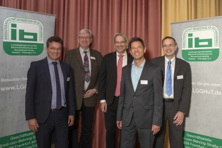 Organisatoren und Referenten 2019 (v. l.): Prof. Dr. Wolfgang Breit, Rainer Dörr, Christoph Störger, Peter Beege und Hartmut Schwieger.
